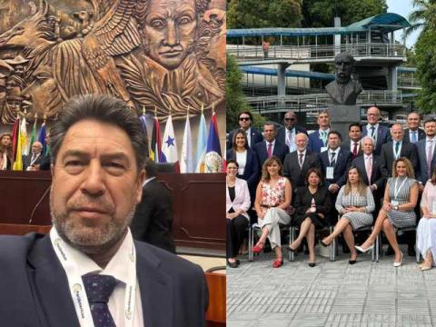 Participa el Dip. Federal Ray Vázquez Conchas en Panamá en el Primer Encuentro de la Red Parlamentaria de Seguridad de ParlAmericas imagen 3