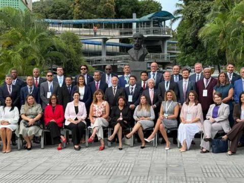 Participa el Dip. Federal Ray Vázquez Conchas en Panamá en el Primer Encuentro de la Red Parlamentaria de Seguridad de ParlAmericas imagen 5
