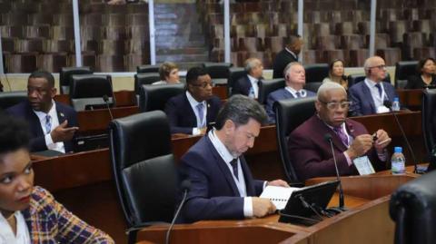 Participa el Dip. Federal Ray Vázquez Conchas en Panamá en el Primer Encuentro de la Red Parlamentaria de Seguridad de ParlAmericas imagen 1