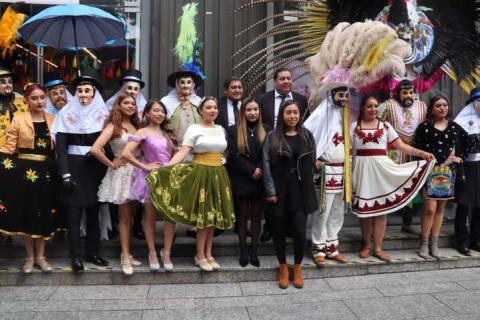 Contla de Juan Cuamatzi lleva su legado carnavalero a la capital del país con la presentación de su Carnaval 2026 imagen 16