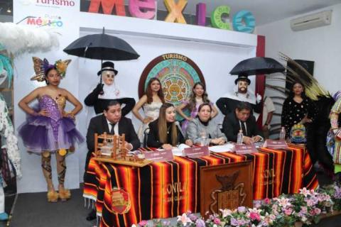 Contla de Juan Cuamatzi lleva su legado carnavalero a la capital del país con la presentación de su Carnaval 2026 imagen 14