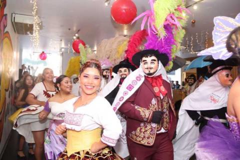 Contla de Juan Cuamatzi lleva su legado carnavalero a la capital del país con la presentación de su Carnaval 2026 imagen 11