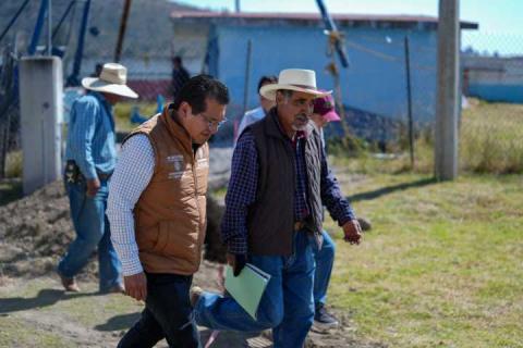Recorre delegado de Bienestar Carlos Luna obras del FAISPIAM imagen 1