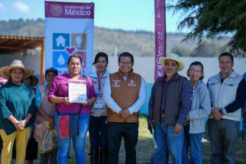 Recorre delegado de Bienestar Carlos Luna obras del FAISPIAM imagen 2