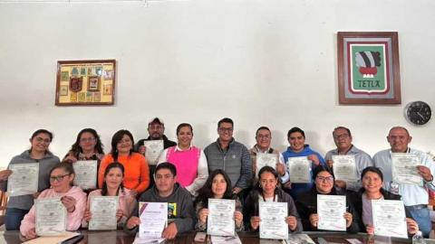 Concluye curso de Atención al Ciudadano para personal del Ayuntamiento de Tetla imagen 4