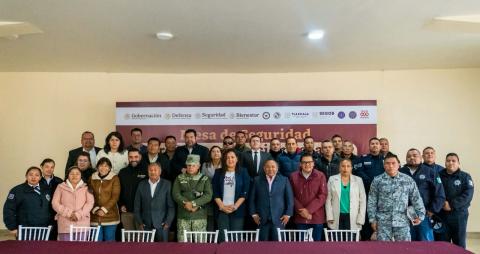 Javier Rivera se suma a la coordinación regional en materia de seguridad desde Apizaco
