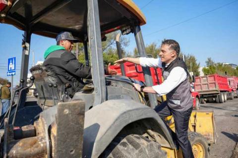 Supervisa Alcalde inicio de los trabajos de rehabilitación de los Bulevares del Maestro y Ocotelulco imagen 5