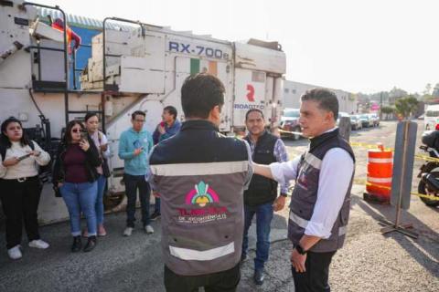 Supervisa Alcalde inicio de los trabajos de rehabilitación de los Bulevares del Maestro y Ocotelulco imagen 3