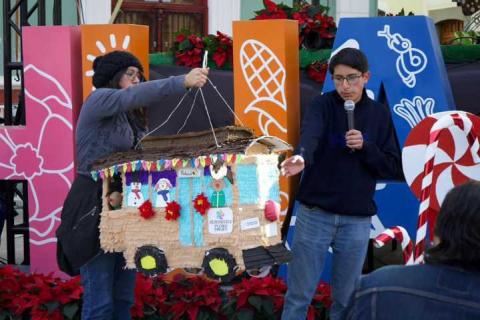 Celebran creatividad y tradición con el “Piñatón 2025” y la carrera de botargas en la Aldea Mágica imagen 7