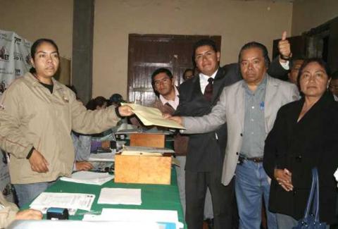 Se registra Rodolfo Brito como candidato del PT en Tlaxcala