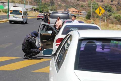 Aseguró SSPE a 13 personas y dos unidades en el fin de semana