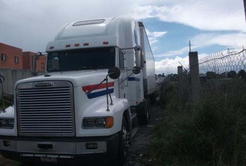 Asegura PGJE tracto camión con el número de serie alterado