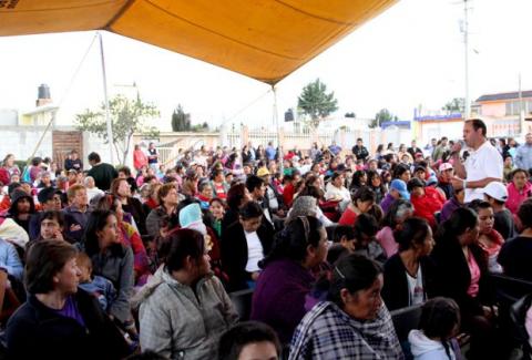 Más Inversión para Santa María Texcalac: Jorge Luis Vázquez
