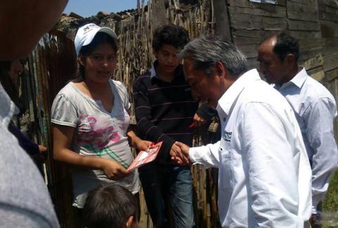 Quiere ser alcalde en Chiautempan por el PRI y presume logros ajenos