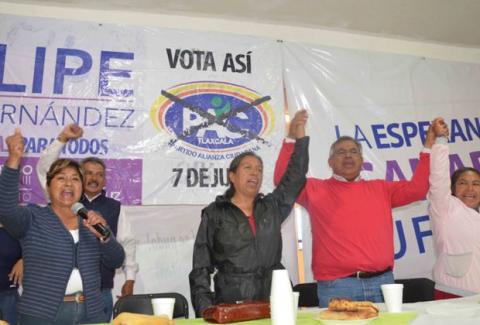 Vaticinan mujeres triunfo de Felipe Hernández en el Distrito III