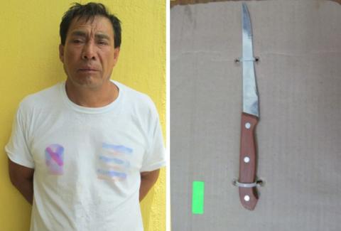 Detiene SSPE a sujeto que intenta agredir a uniformados