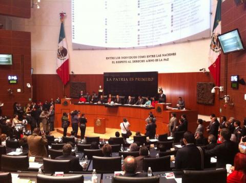 Toma protesta Martha Palafox como Secretaria de la Mesa Directiva del Senado imagen 1