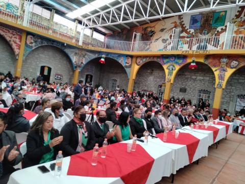Alcalde Xaltocan resalta en su informe trabajo conjunto con la gobernadora imagen 1