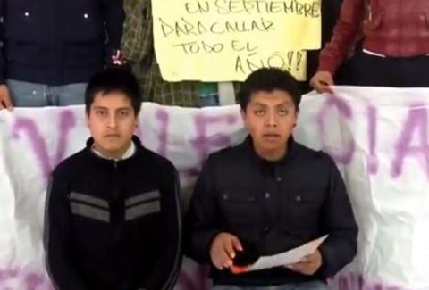 Niegan haber lanzado “huevos”, fue un acto de represión de Gobierno Marianista