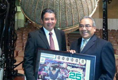 Imprimen boleto de Lotería Nacional con obra de Armando Ahuatzi