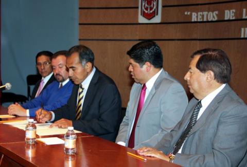 Signó la UAT convenio para la creación de la Red de CA con universidades de Canadá, México y España