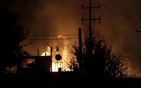 Cierran autopista por explosión de gasera en Chachapa