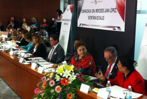 Comparece la Secretaria de Salud en el Senado imagen 1