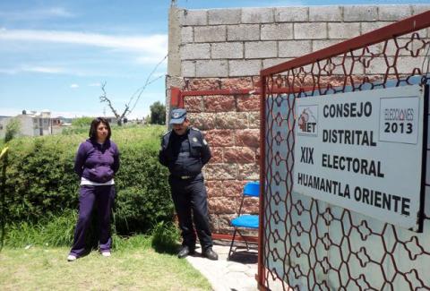 Roban paquetería electoral en Consejo Distrital XIX