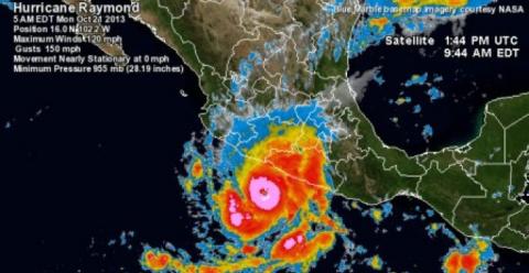 Pronóstico del tiempo para hoy lunes 21 de octubre del 2013