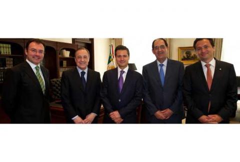 Se reúne Peña Nieto con el presidente del Consorcio ACS