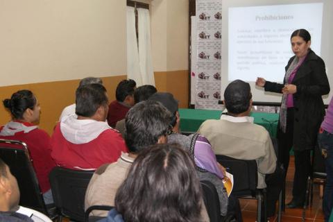 Capacita IET a observadores del Proceso Electoral Extraordinario