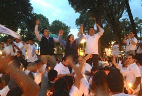 Siete puntos arriba Celina Pérez, revela encuesta