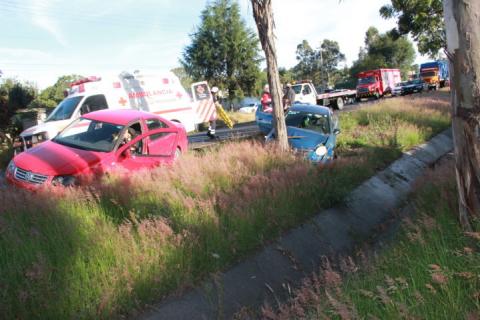 Accidentes viales provocan caos en carretera a Apizaco imagen 1