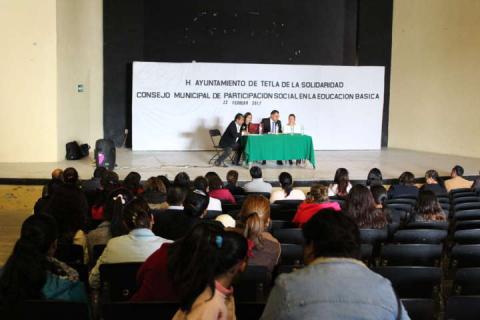 Realiza Tetla Consejo Municipal de Participación Social en la Educación Básica imagen 1