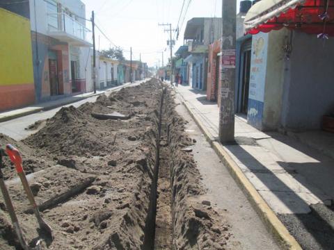 Avanza cambio de la red de agua potable en Tepeyanco imagen 5