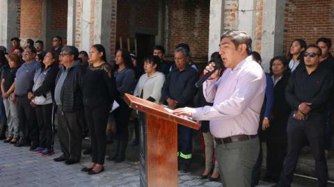 Realizan homenaje póstumo a policía fallecido de Totolac imagen 2