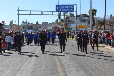 Tepetitla realiza desfile conmemorativo al Aniversario del Inicio de la Revolución Mexicana imagen 5