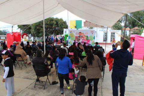 Continuan Domingos Familiares en Tetla De La Solidaridad