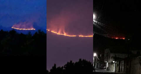 Fuerte Incendio en La Malinche alerta a la población Tlaxcalteca