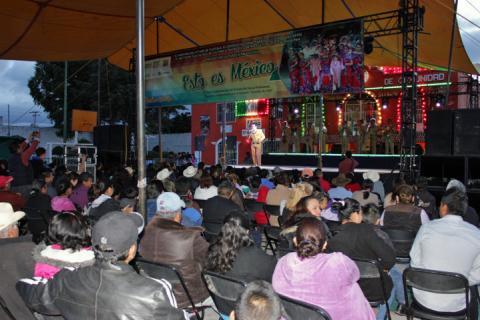 Calpulalpan: Presentan festival artístico “Esto es México” en Colonia Francisco Sarabia imagen 1