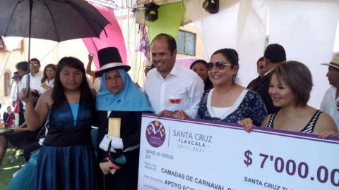Vistosidad y colorido en el Carnaval de Santa Cruz Tlaxcala 2017 imagen 1