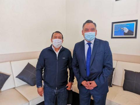Eleazar Molina y Andrés Ramírez sostuvieron la primera reunión de trabajo imagen 2