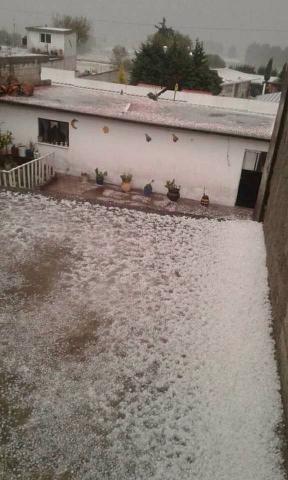 Intensa granizada azota el oriente del estado imagen 3