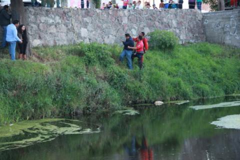 Muerto por ahogamiento en el canal de la presa de San Juan Huactzinco imagen 3