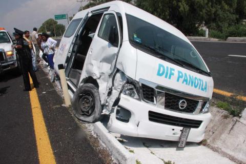 Unidad del DIF de Panotla se accidenta hay 5 lesionados imagen 1