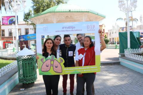 Conmemoran SEDIF y SMDIF de Chiautempan Día Mundial sin Tabaco imagen 1