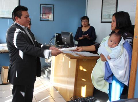 Se expide en Huamantla la primera Acta de Nacimiento gratuita imagen 2