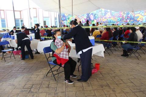 Ciudadanos de Tepetitla de 40 a 49 años de edad recibieron vacuna contra Covid-19 imagen 2