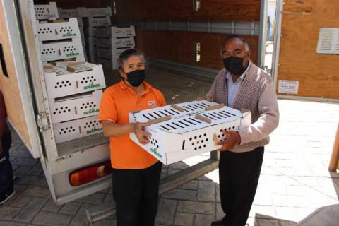 127 familias de Tepetitla de Lardizábal recibieron aves de traspatio imagen 4