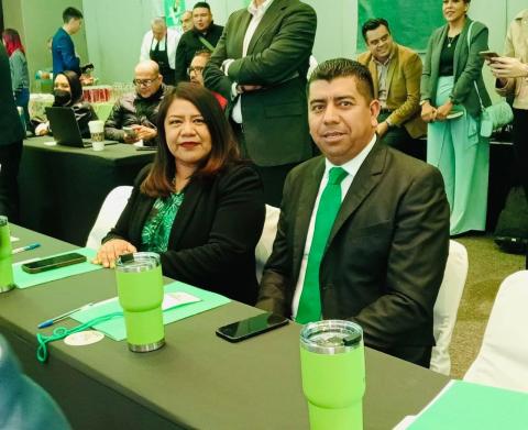 Participó Maribel León en plenaria nacional del PVEM; la vida democrática es el pilar de la sociedad